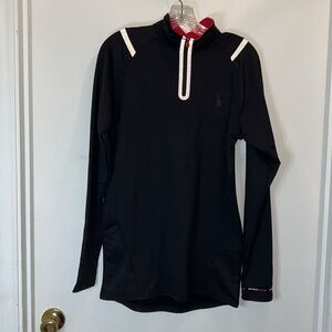 SPYDER | PULL OVER TOP W/ ZIP FRONT